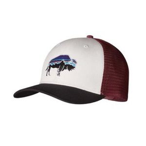 Patagonia Maroon Bison Trucker Hat